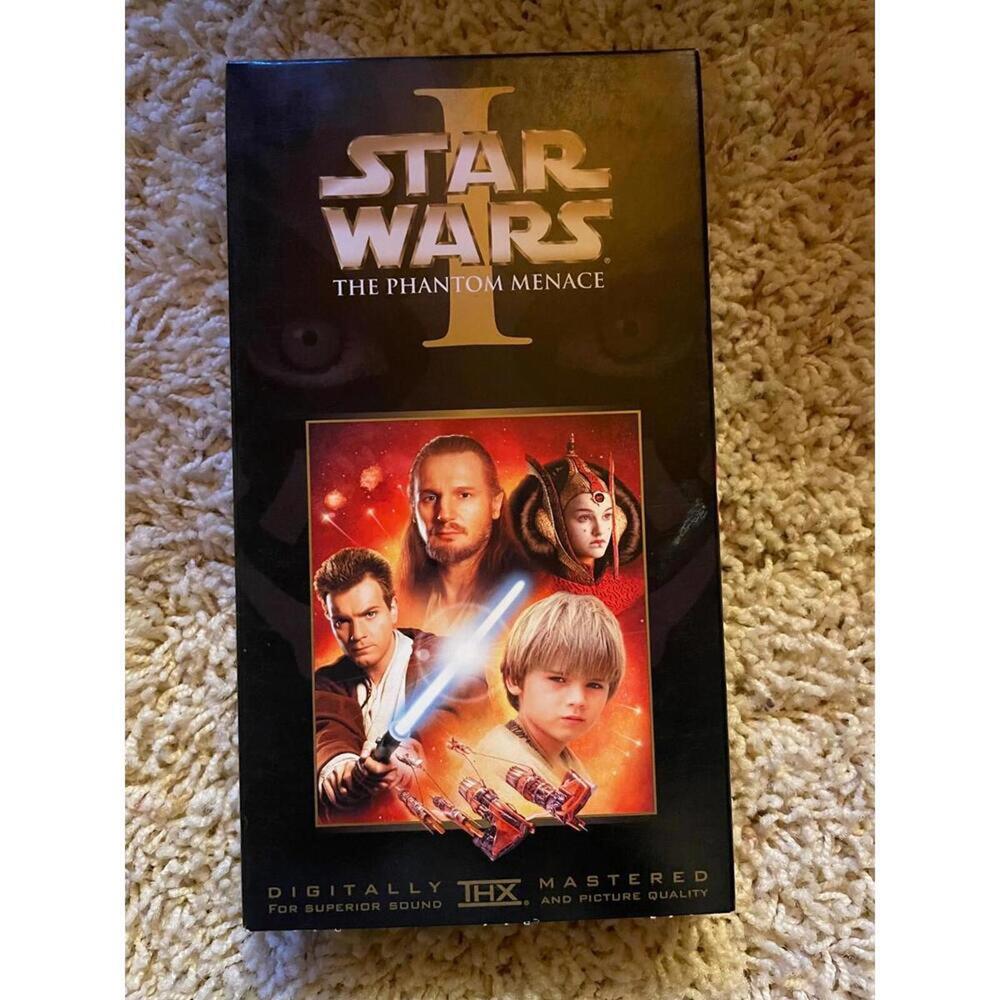 Star Wars Episode I: The Phantom Menace 2000 Liam Neeson VHS